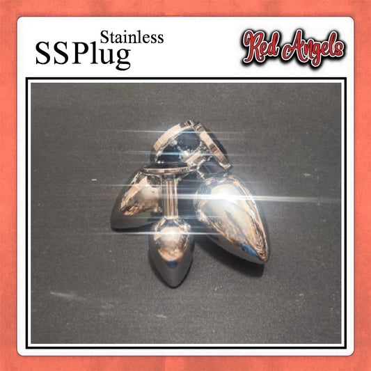 Pekalongan Red Angels Plug Anal Stainless Steell Ukuran M S L