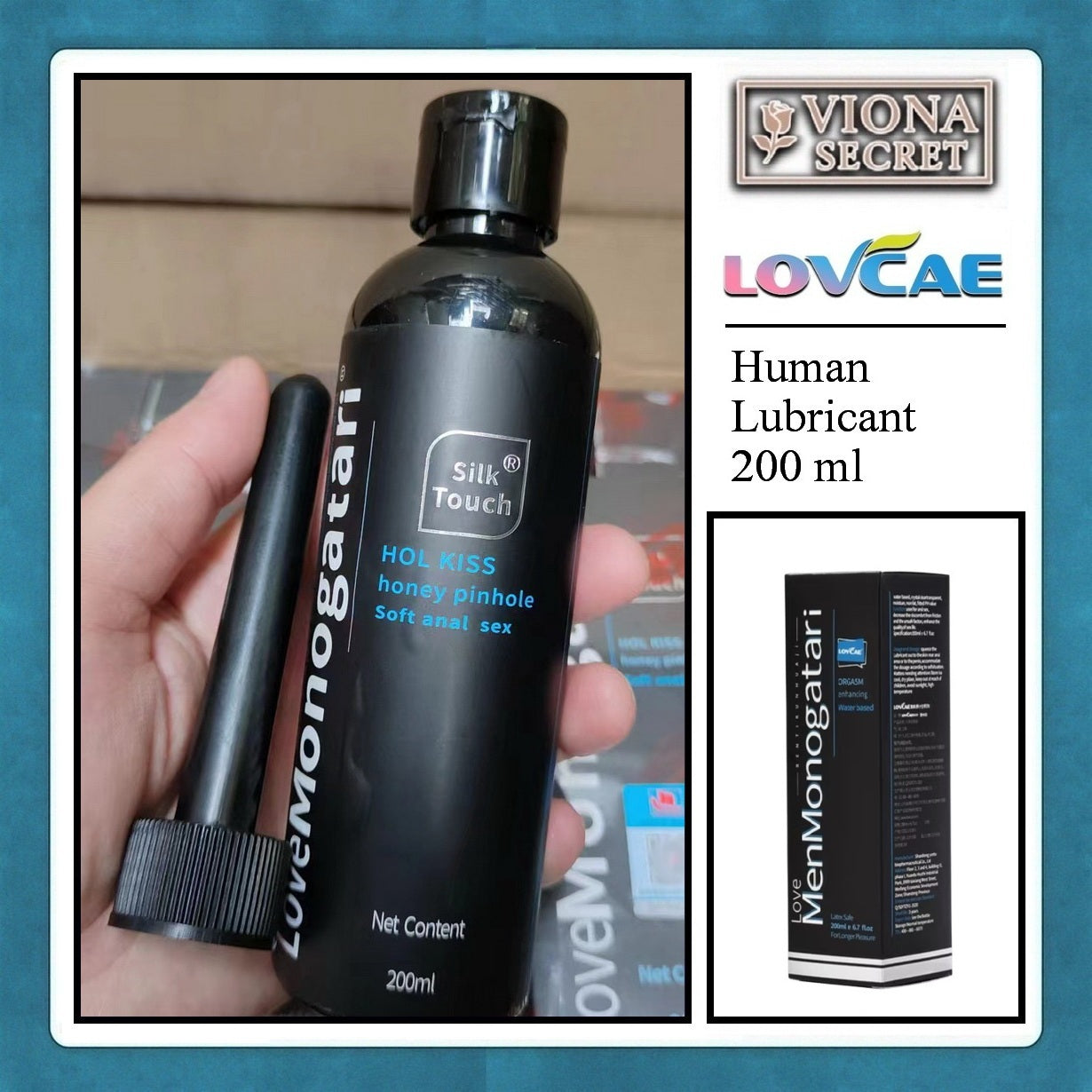 Pekalongan Midnight Monogatari Funnel 200ml - Human Lubricant LovCae Pelumas Intim