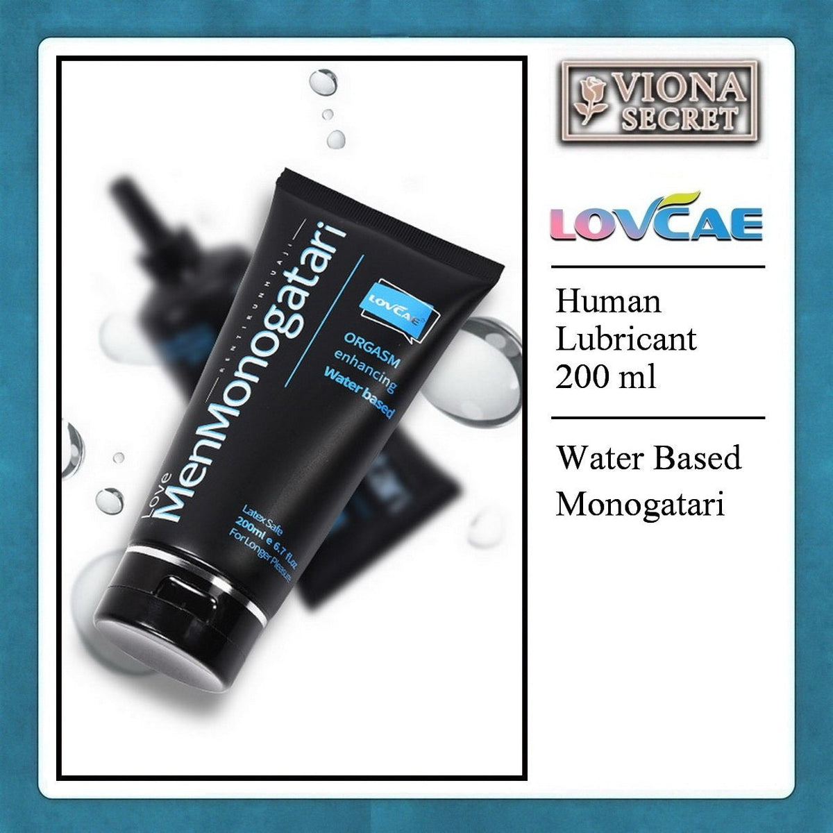 Pekalongan Midnight Monogatari Tube 200ml - Human Lubricant LovCae Pelumas Intim
