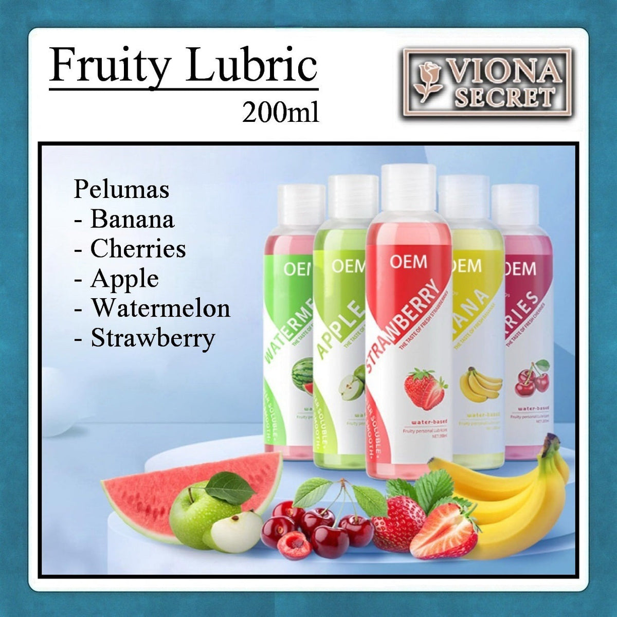 Pekalongan Midnight LoveAe RoDo Fruity 200ml - Human Lubricant LovCae Pelumas Intim