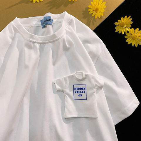 Kaos Oversize Saku Tshirt Mini Hidden Valley 05 T-shirt Lucu Unik Berkualitas Kaos Keren Double Tshirt Cute Elegant Aesthetic Street Style Korean Style