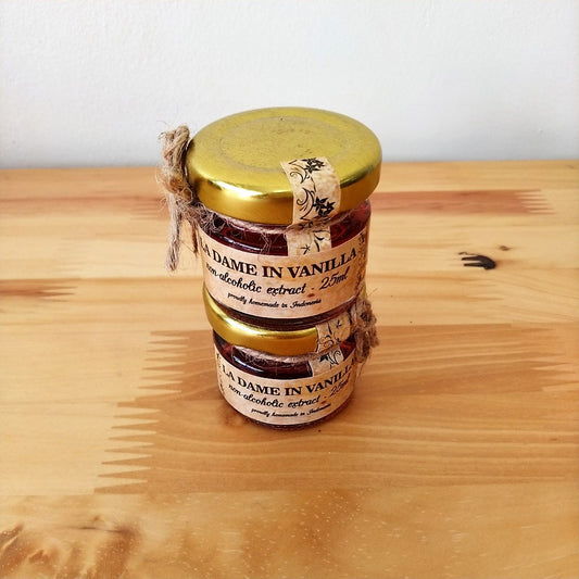 Pekanbaru La Dame In Vanilla Homemade Non-Alcoholic Vanilla Extract 25Ml / 50Ml