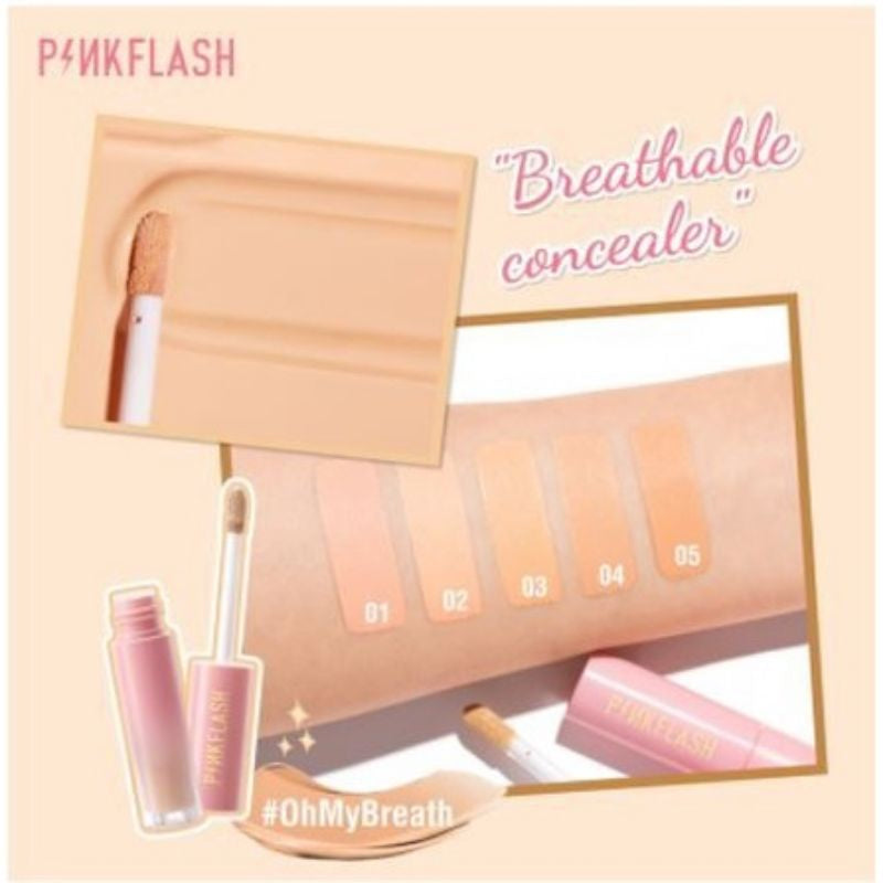 Pekanbaru Pinkflash Concealer Lasting Matte Concealer Lasting Matte Concealer Pink Pf-F04