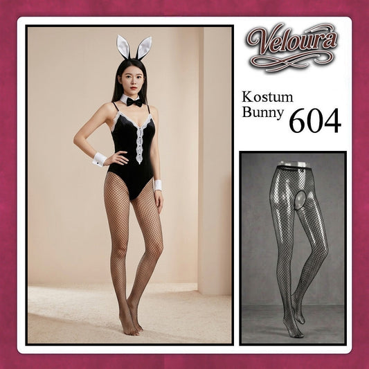 Pekalongan Veloura Nurse Cosplay Set - Lingerie Kostum Suster Perawat Seksi Playful Medical 604