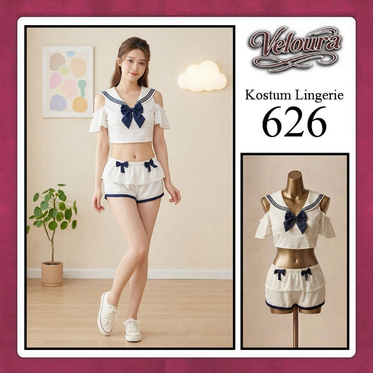 Pekalongan Veloura Sexy Lingerie Pakaian Cosplay Kostum Tema - 626
