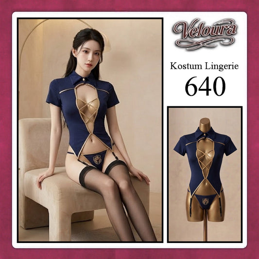 Pekalongan Veloura Sexy Lingerie Pakaian Cosplay Kostum Tema - 640