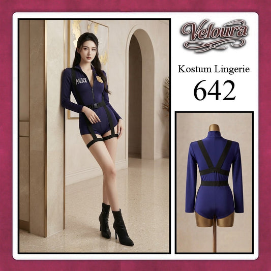 Pekalongan Veloura Sexy Lingerie Pakaian Cosplay Kostum Tema - 642