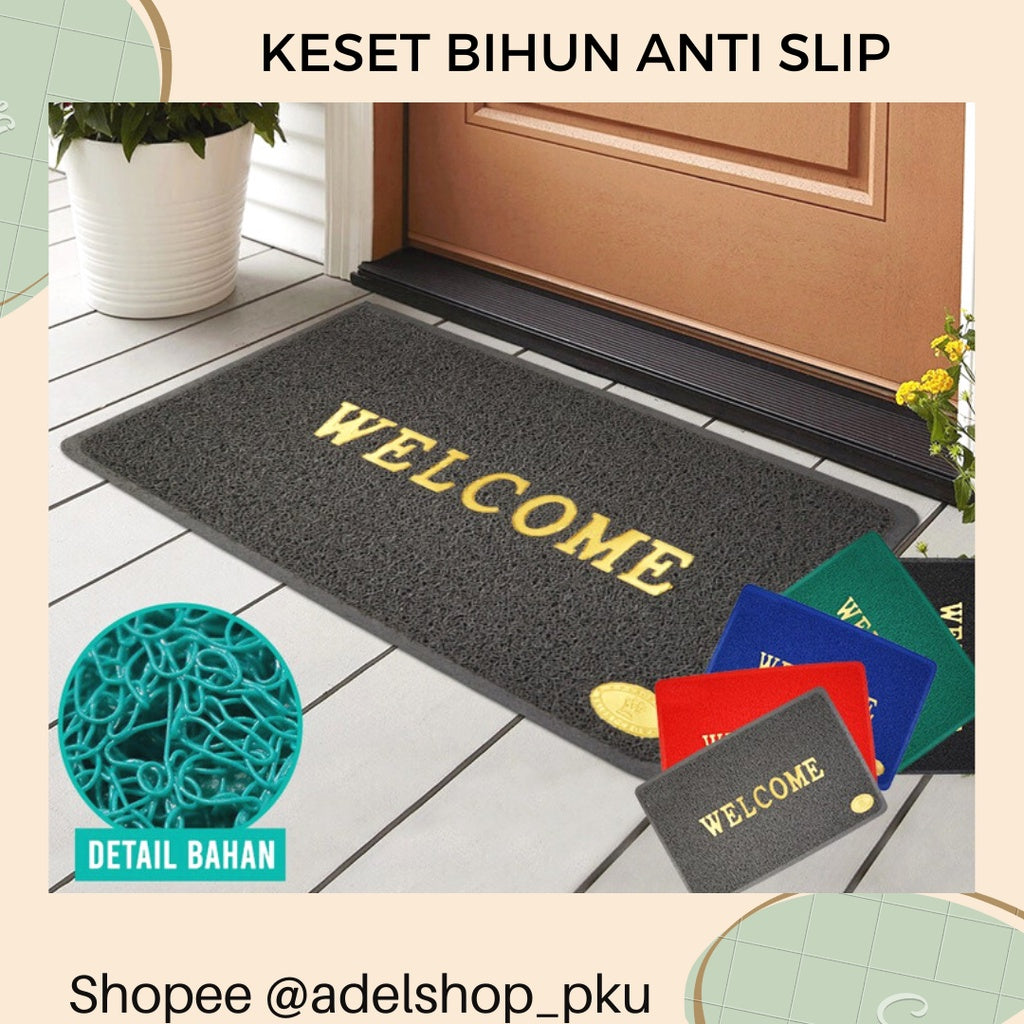 KESET WELCOME / LANTAI / Kaki Murah Meriah / Model Bihun / Mie BERBAGAI WARNA