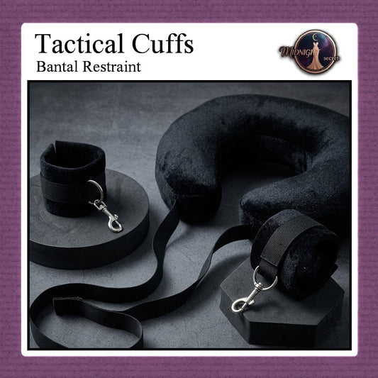 Pekalongan Midnight Tactical Cuffs - Bantal Restraint Penyangga Leher Tangan Kaki