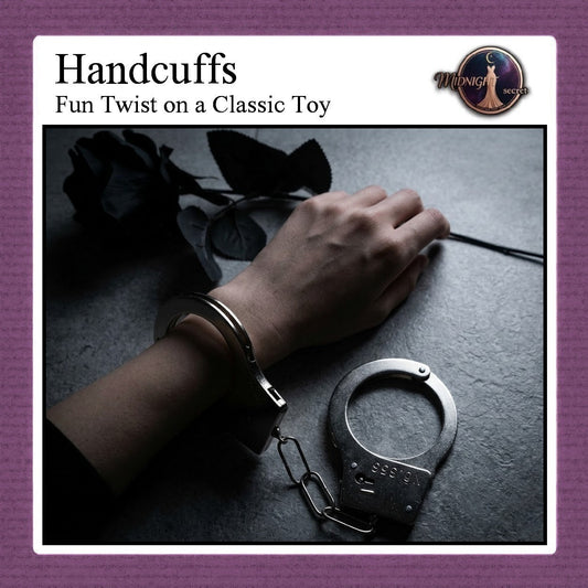 Pekalongan Midnight Handcuffs - Borgol Classic Manacle Steel