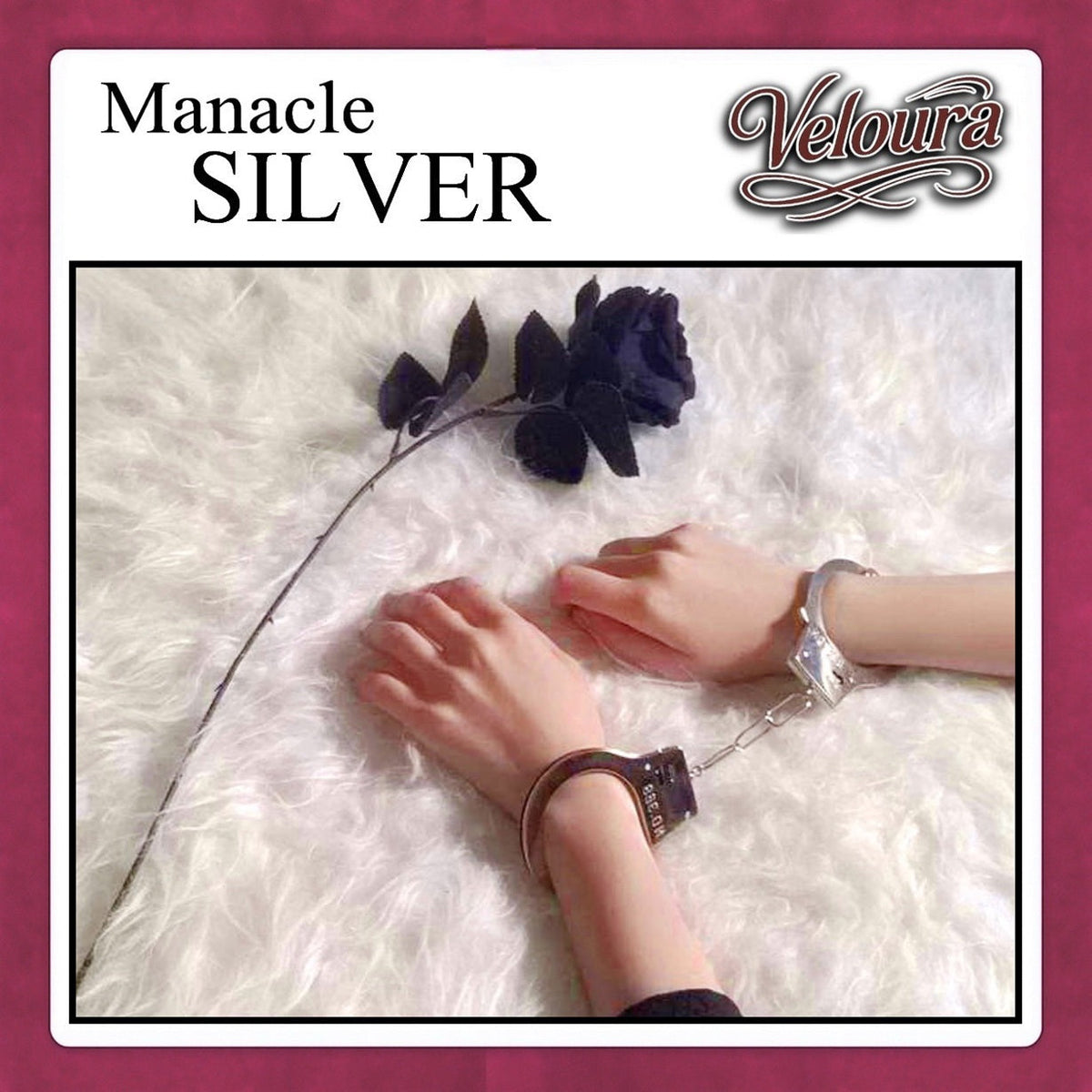 Pekalongan Midnight Handcuffs - Borgol Classic Manacle Steel