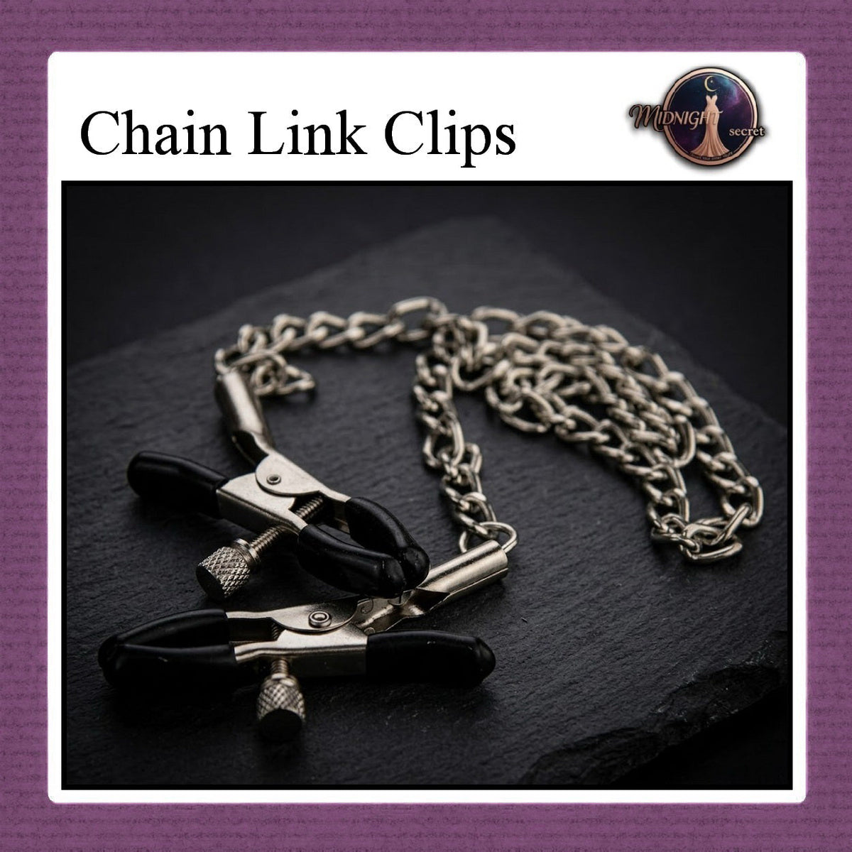 Pekalongan Midnight Clip - Chain Link Nipple Clips Aksesoris