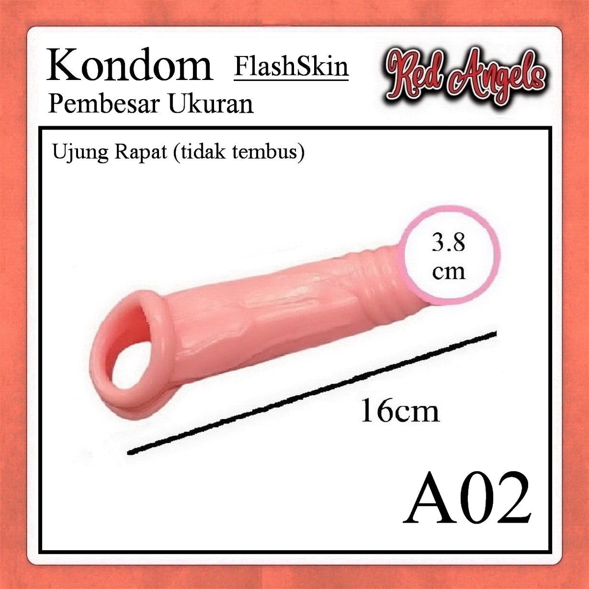 Pekalongan Red Angels Kondom Pria Skin