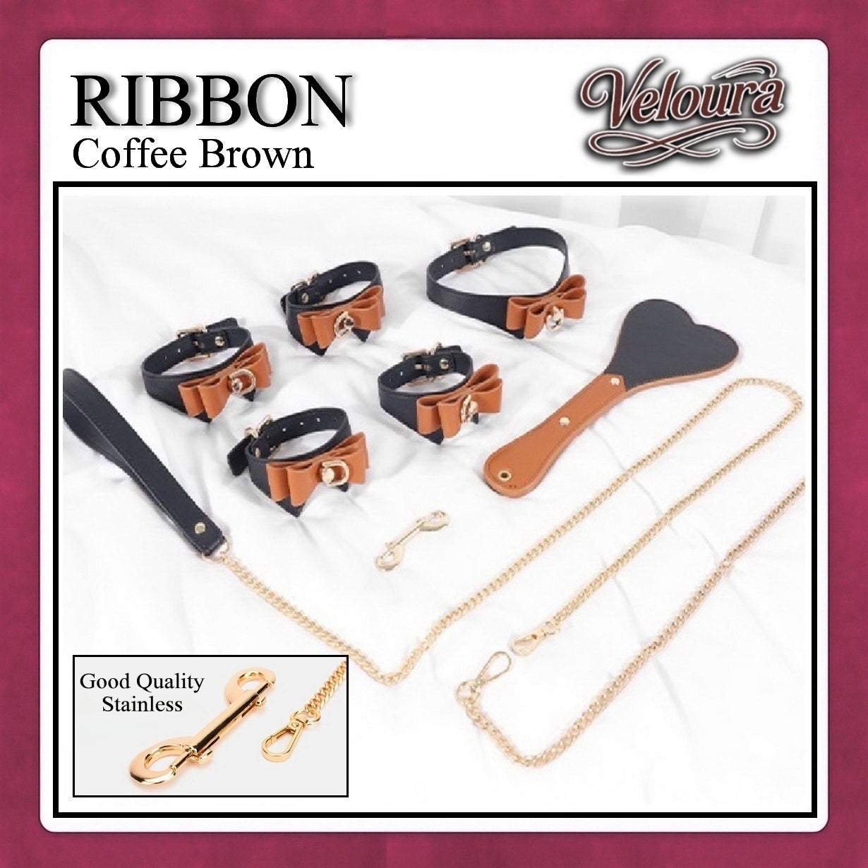 Pekalongan Midnight Set Premium BDSM Fashion Toys RIBBON