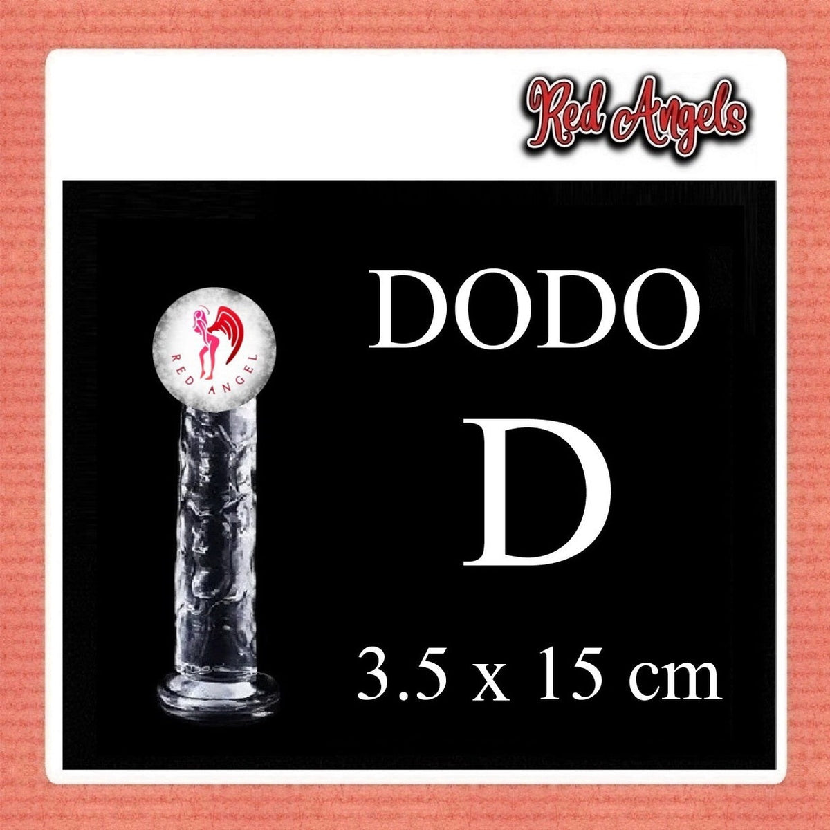 Pekalongan Red Angels Dildo Transparan DODO D