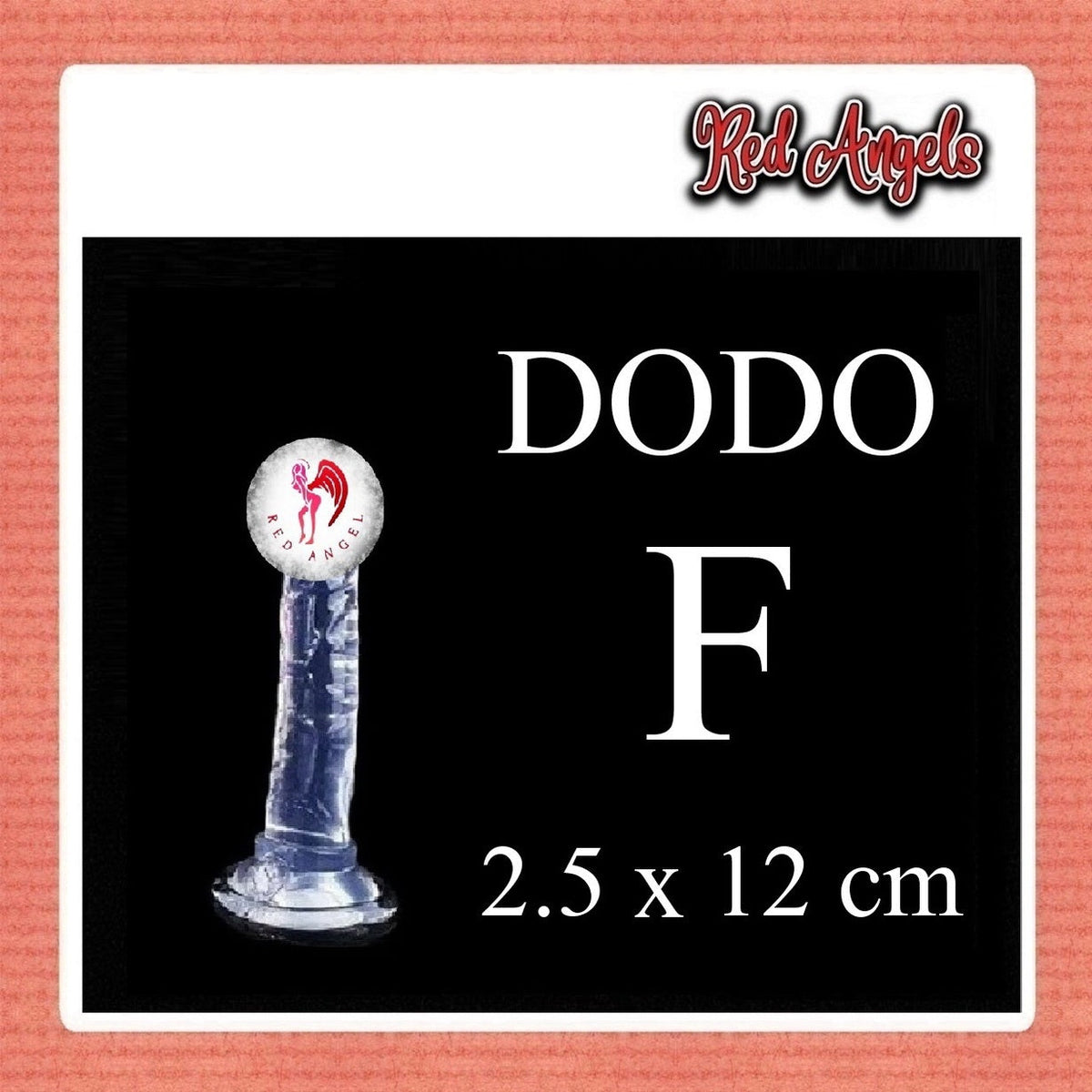 Pekalongan Red Angels Dildo Transparan DODO F