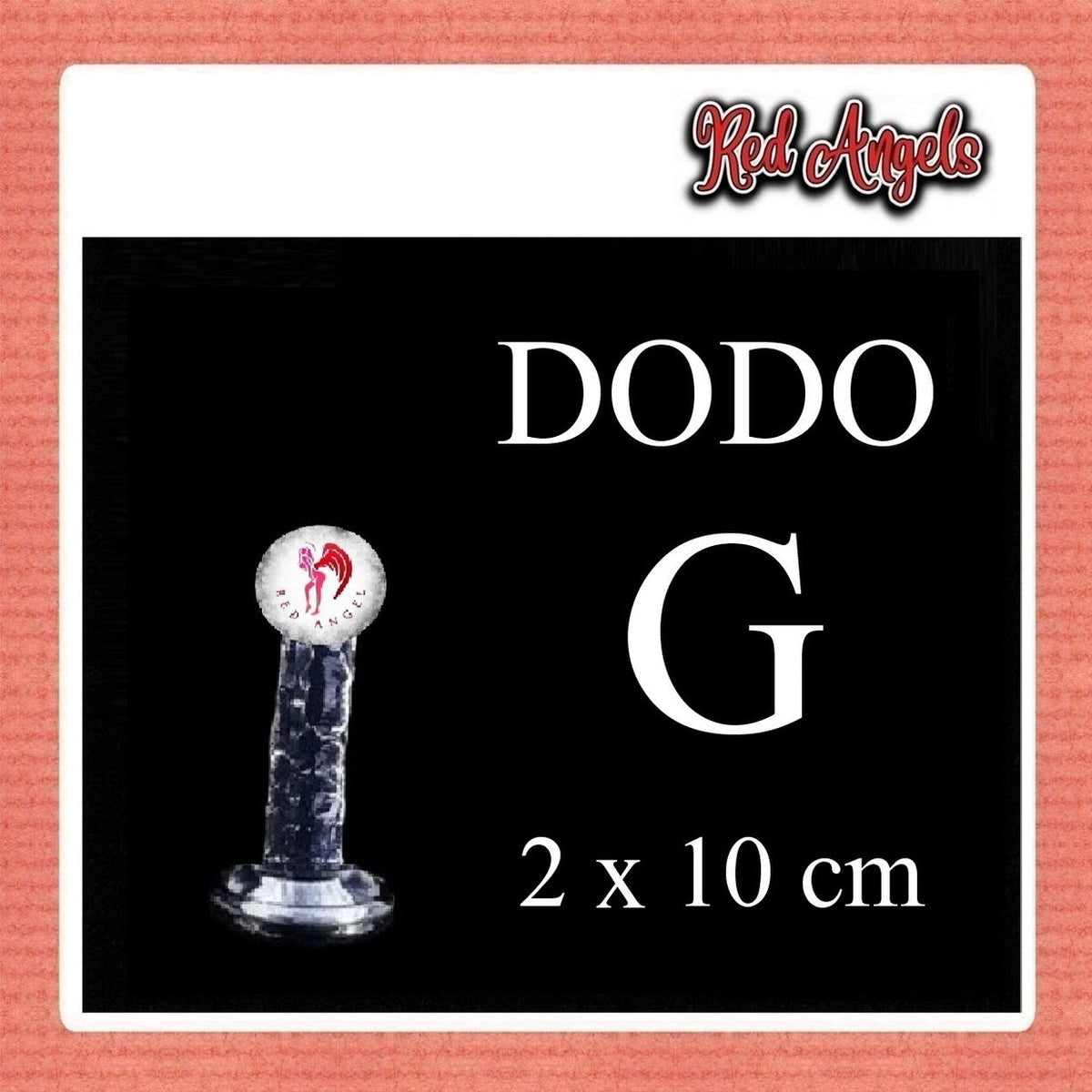 Pekalongan Red Angels Dildo Transparan DODO G