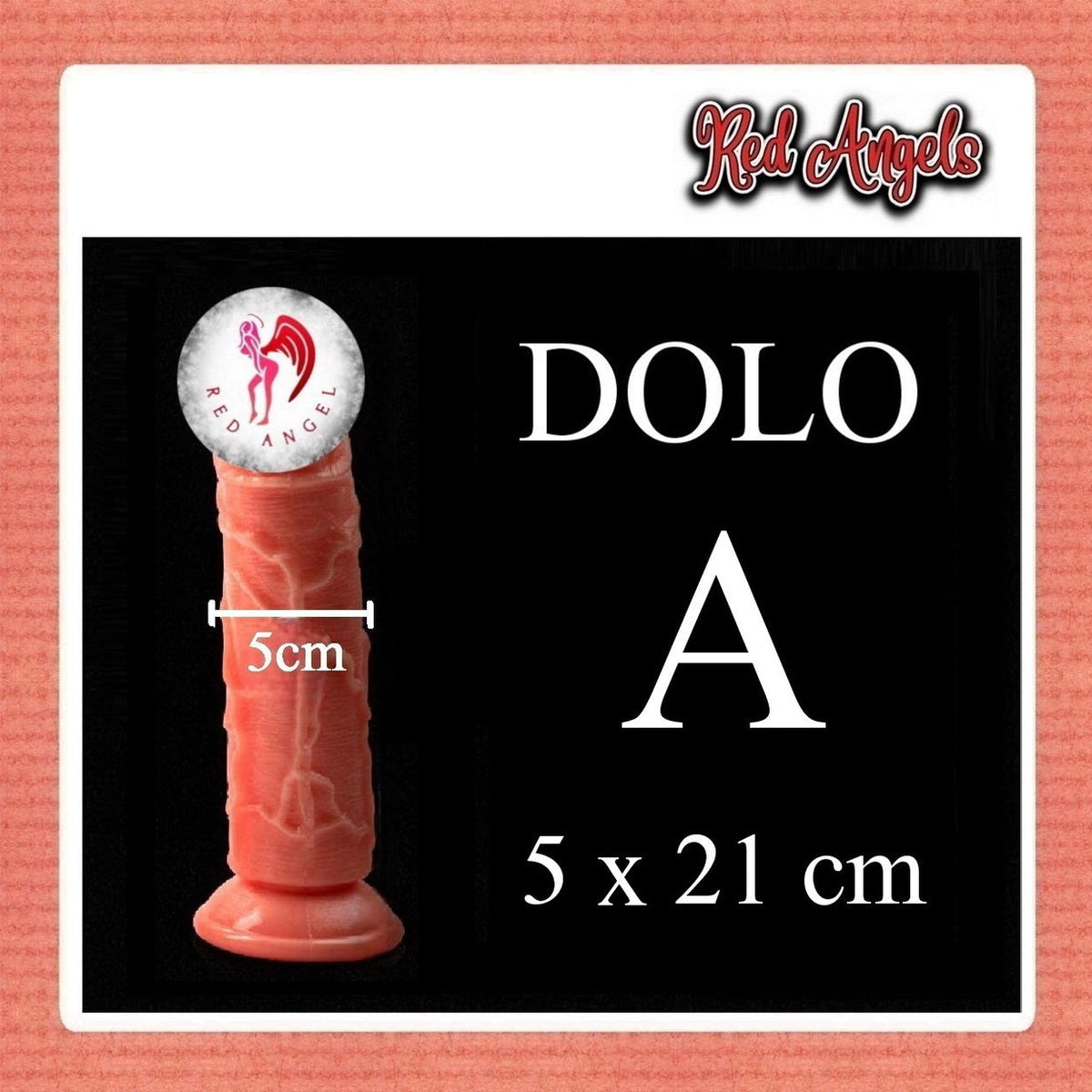 Pekalongan Red Angels Dildo Skin Warna Kulit Dolo A