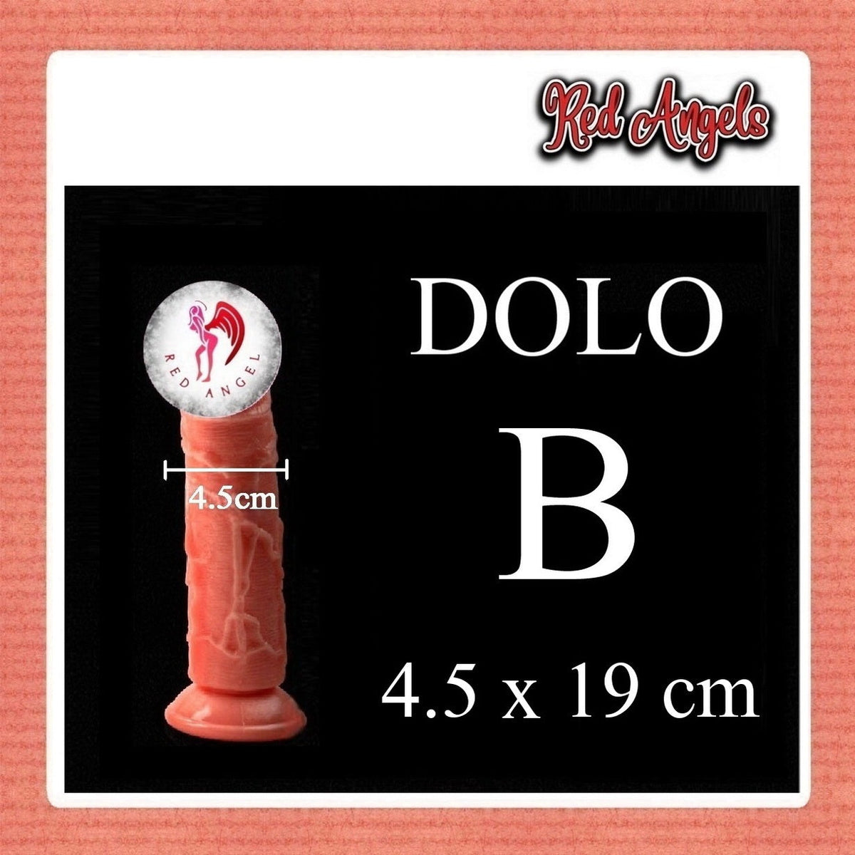 Pekalongan Red Angels Dildo Skin Warna Kulit Dolo B