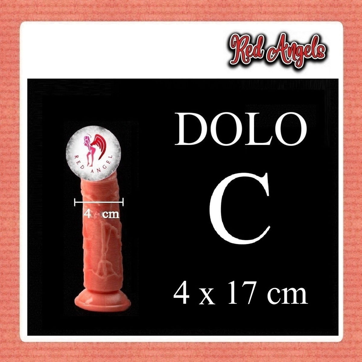 Pekalongan Red Angels Dildo Skin Warna Kulit Dolo C