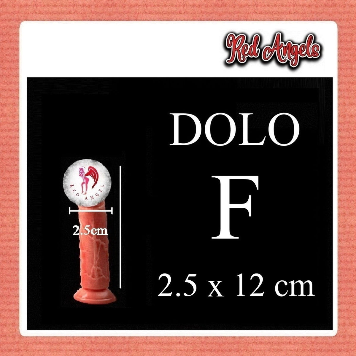 Pekalongan Red Angels Dildo Skin Warna Kulit Dolo F
