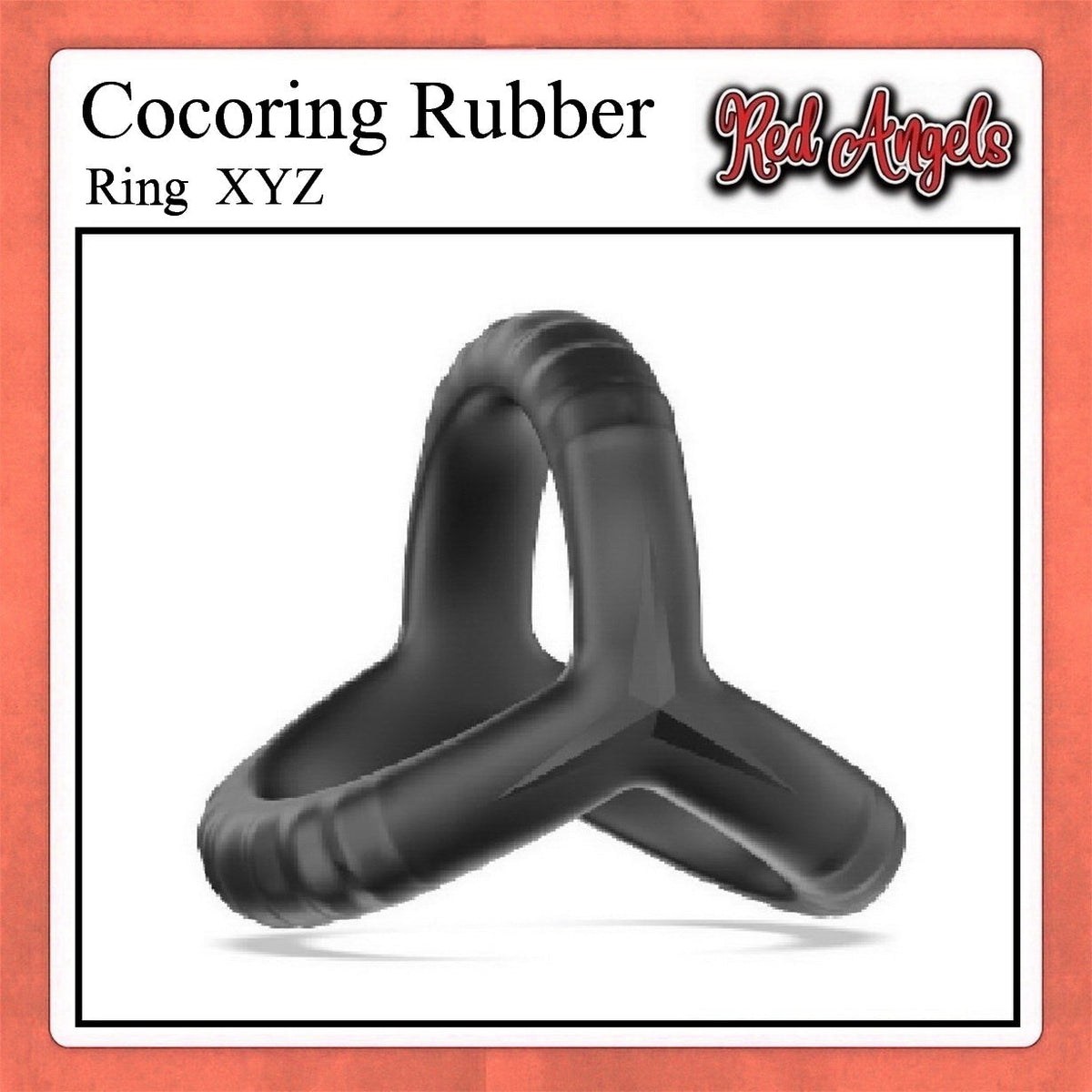 Pekalongan Red Angels Karet Silicon Pria Ring Delay Ejaculation