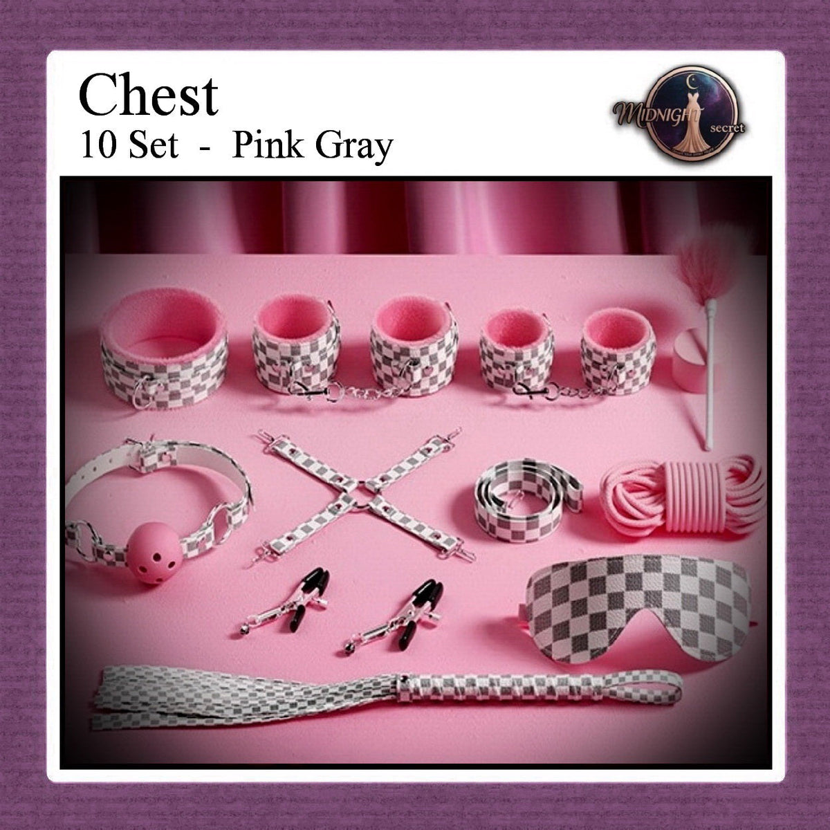Pekalongan Midnight Set Premium BDSM Fashion Toys CHESS / CATUR