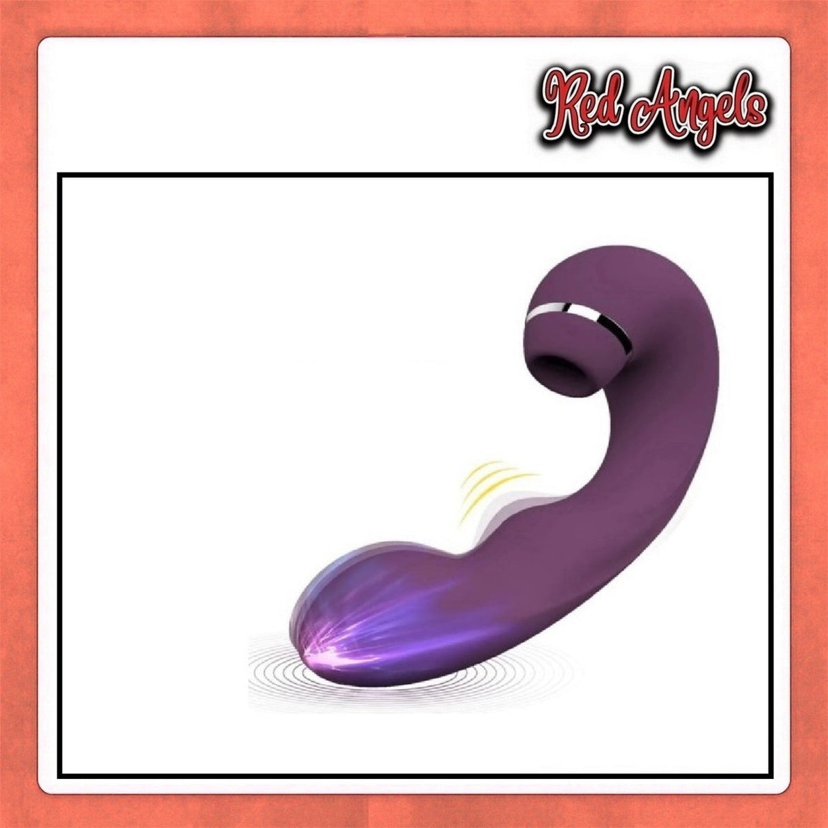 Pekalongan Red Angels Vibrator Eggplant 2in1 Charger 3 Color