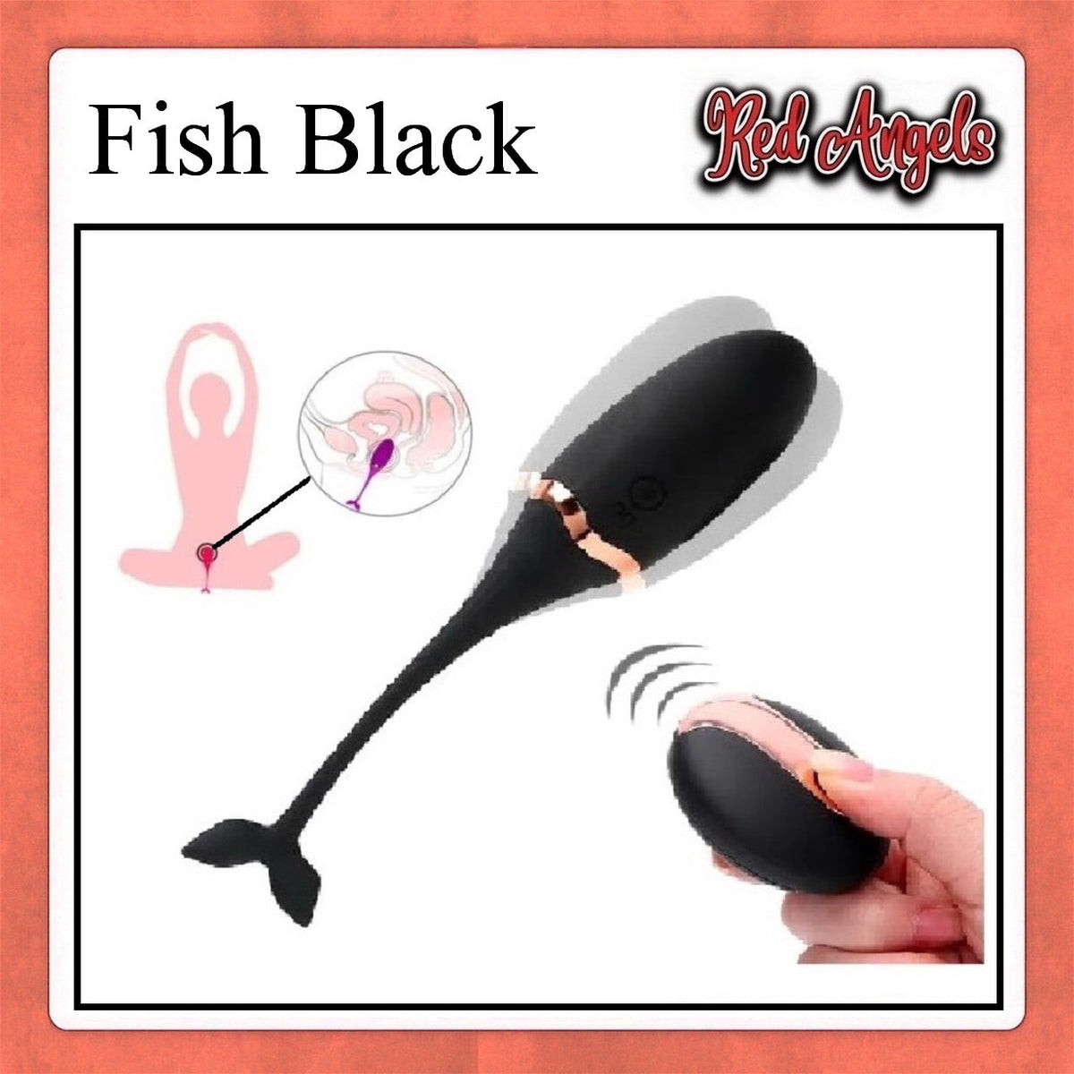 Pekalongan Red Angels Vibrator Fish Charge 3 Warna