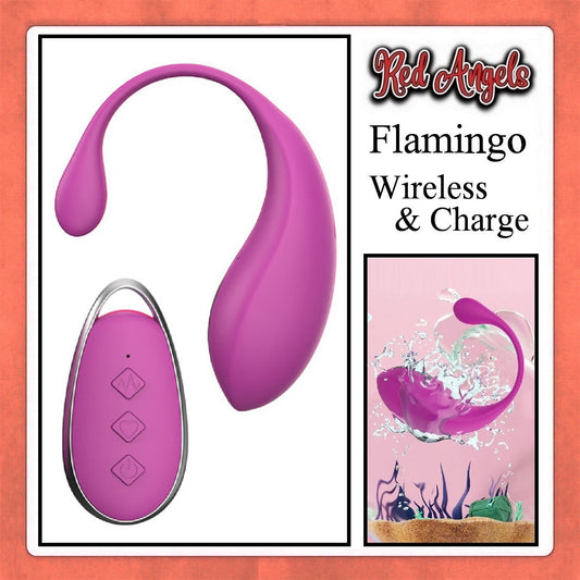 Pekalongan Red Angles Flamingo Remote Charge Purple Or Pink