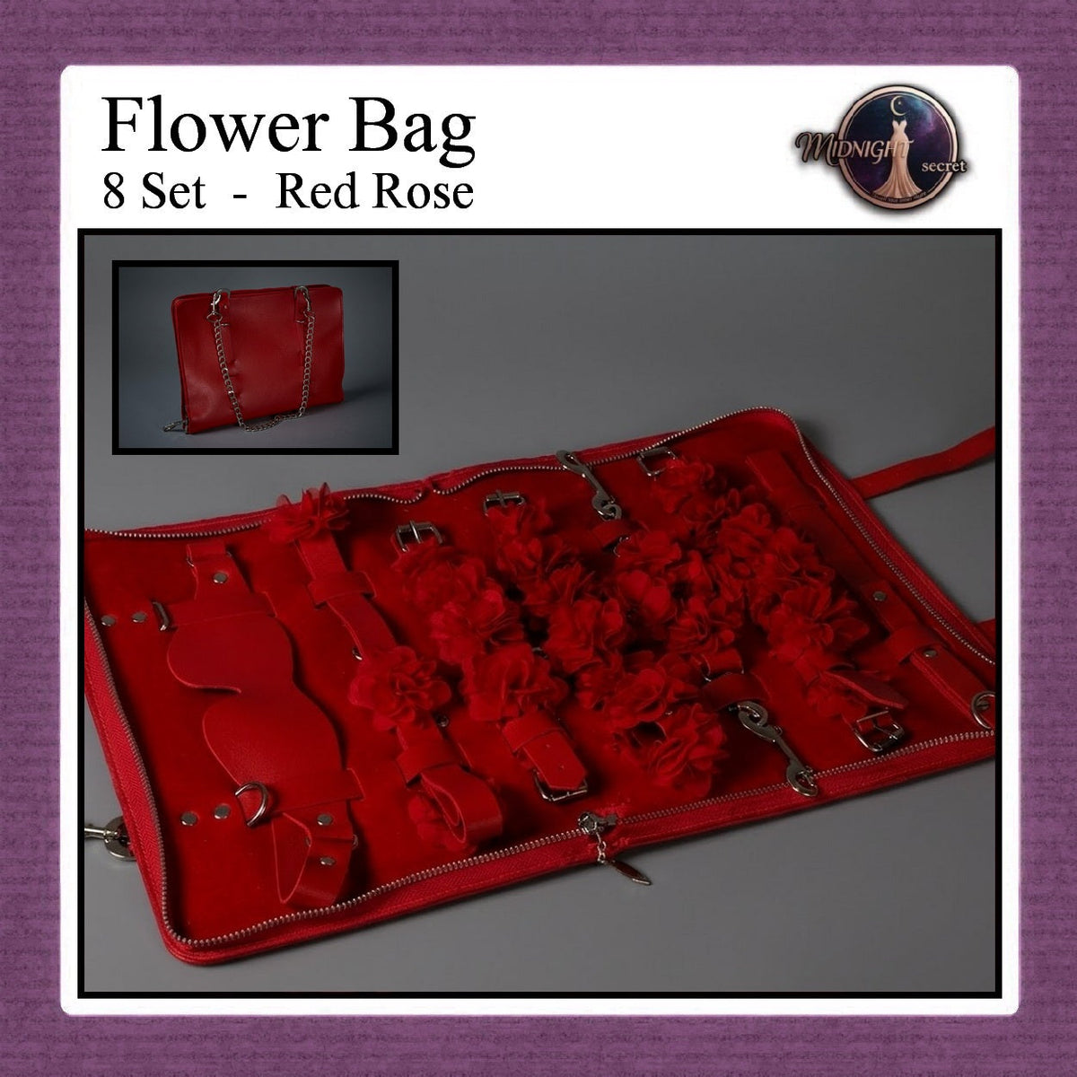 Pekalongan Midnight Set Premium BDSM Fashion Toys FENDI FLOWER