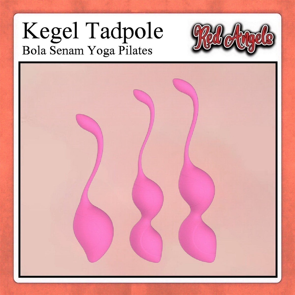 Pekalongan Red Angels Kegel Cebong Set 3 Bola Cebong