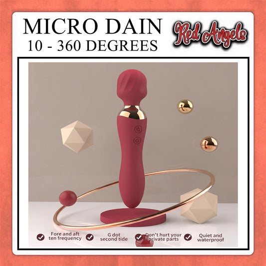 Pekalongan Red Angels Vibrator Alat Getar Micro Dain 10 - 360 Degrees