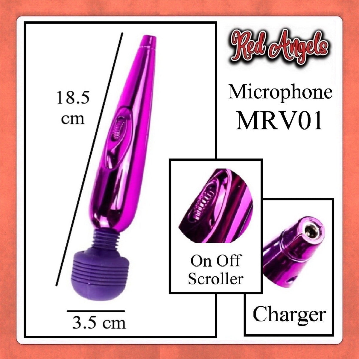 Pekalongan Red Angels Vibrator Microphone Volume Charge V01
