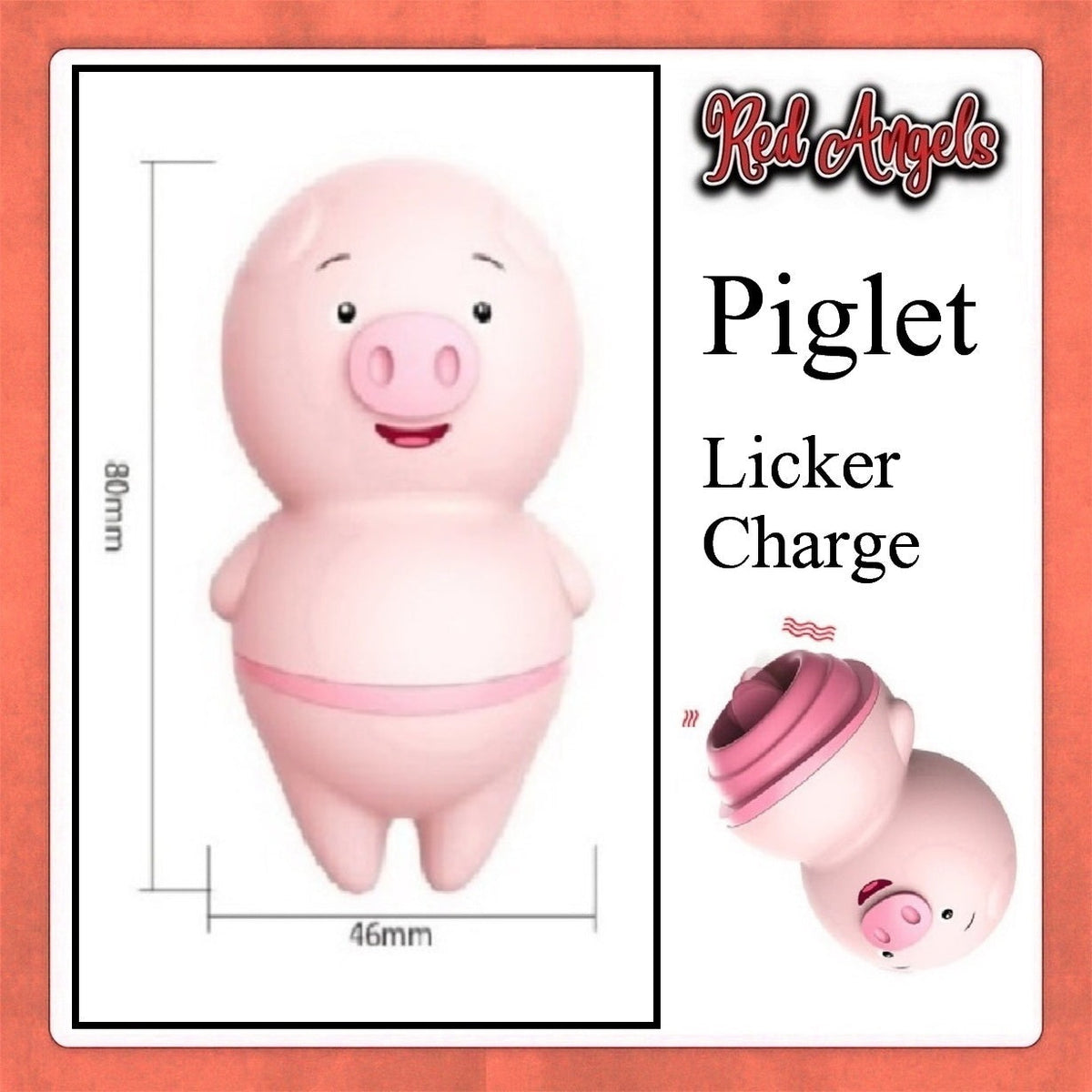 Pekalongan Red Angels Vibrator Piglet Charge Licker