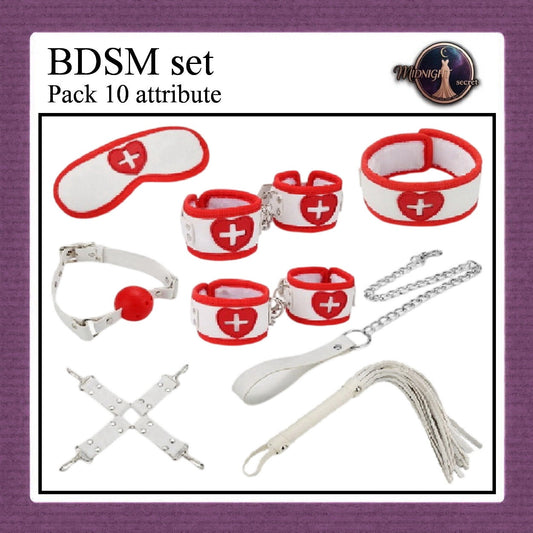 Pekalongan Midnight Set Premium BDSM Fashion Toys Seragam Tema Police Perawat Pramugari Militer