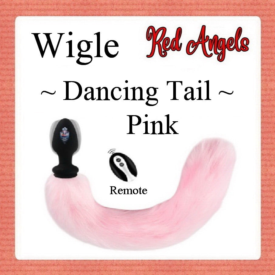Pekalongan Red Angels Vibrator Plug Remote Plus Ekor Pink
