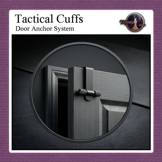 Pekalongan Midnight Tactical Cuffs - Door Anchor System - A class restraint - Aksesoris BDSM Pintu
