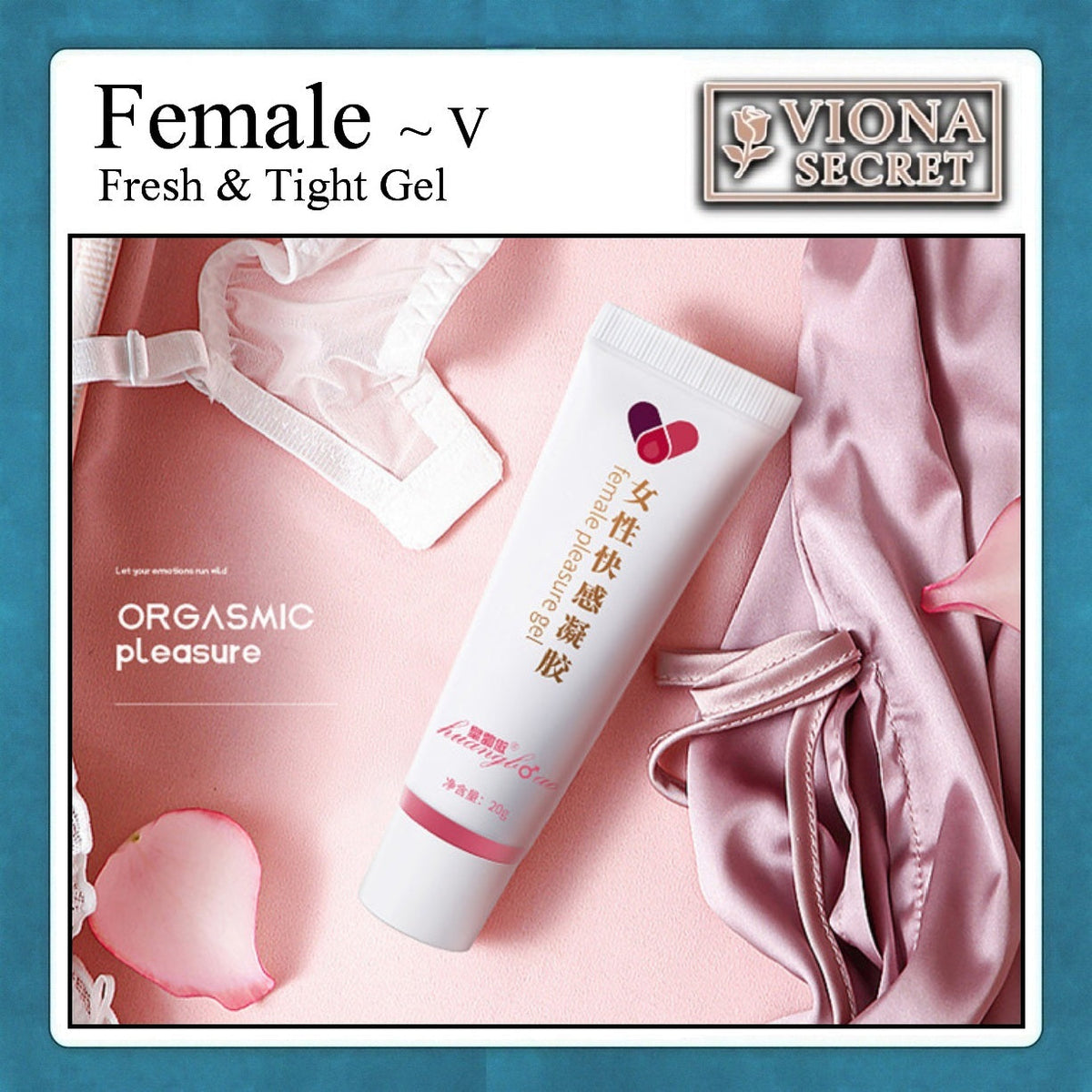 Pekalongan Viona Secret Female ~ V Fresh & Tight Gel - Gel Perawatan Intim Wanita Lubricating Leave-In