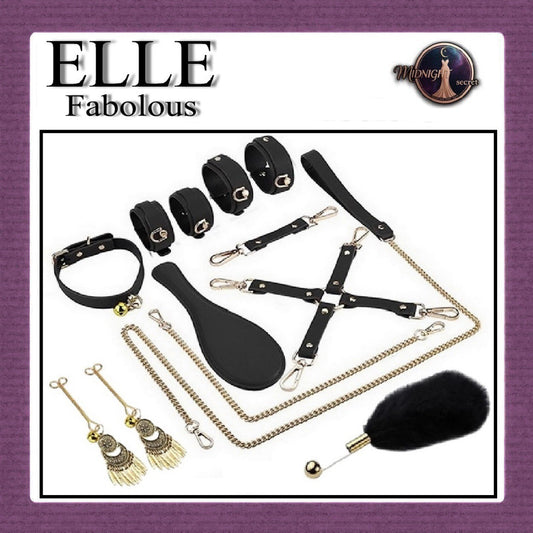Pekalongan Midnight Set Premium BDSM Fashion Toys ELLE FABOLOUS