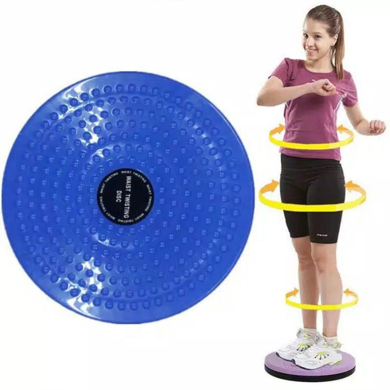 Waist Twisting- piring senam Olahraga Putar Tubuh Pinggang Bakar Lemak