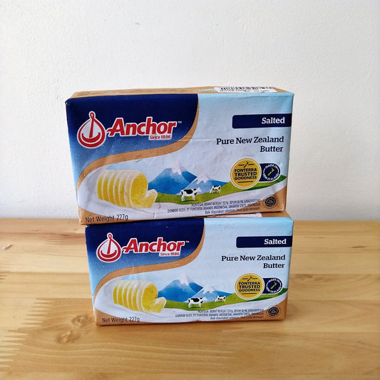 Pekanbaru Anchor Butter Salted & Unsalted 200Gr (Instan Only)