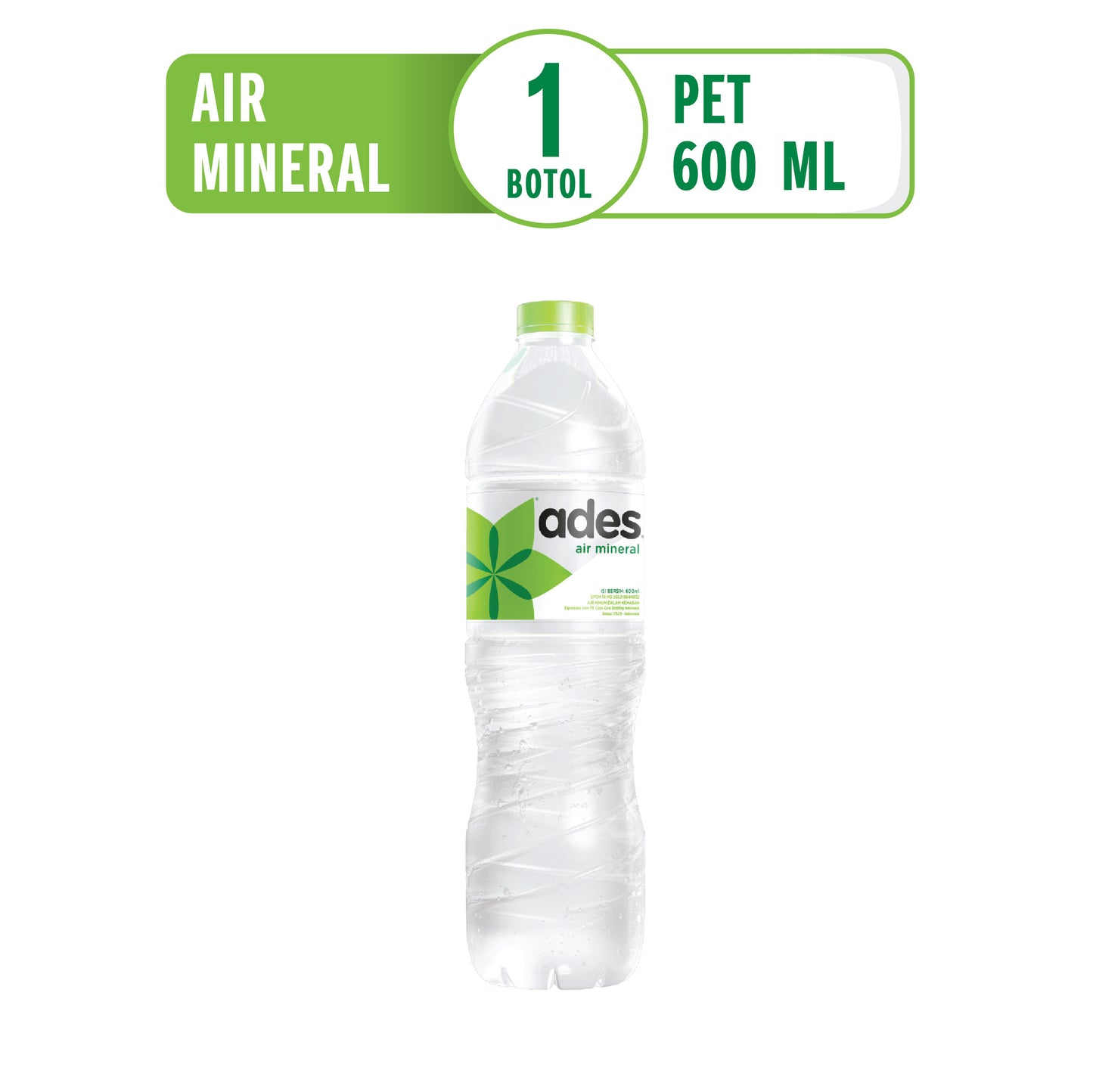Pekanbaru Ades Eco Friendly 600Ml Btl