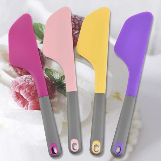 Pekanbaru Spatula Silikon Warna Warni Berbagai Ukuran