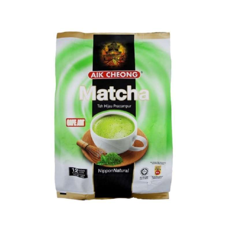 Pekanbaru Aik Cheong Cafe Art Matcha 12X25Gr Pak