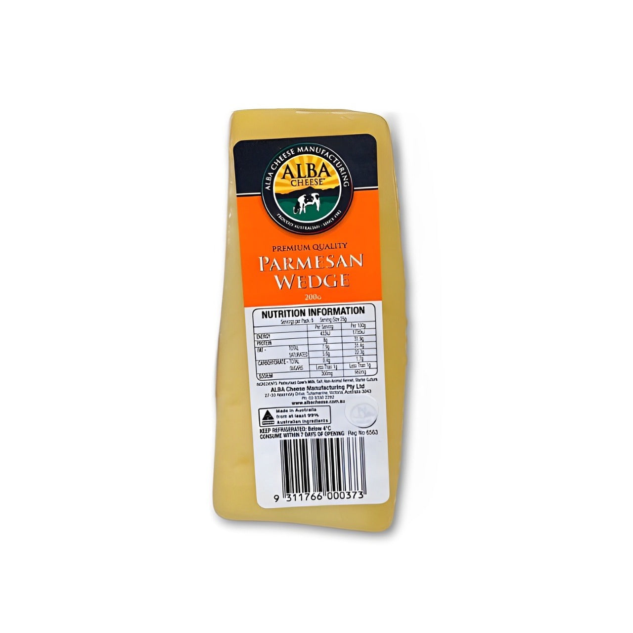 Pekanbaru Alba Parmesan Wedge 200Gr