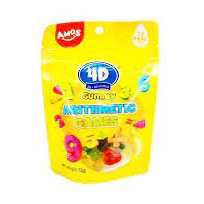 Pekanbaru Amos 4D Gummy Arithmetic Game 72Gr
