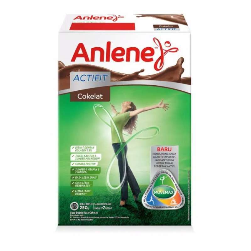 Pekanbaru Anlene Actifit Coklat 240Gr Box
