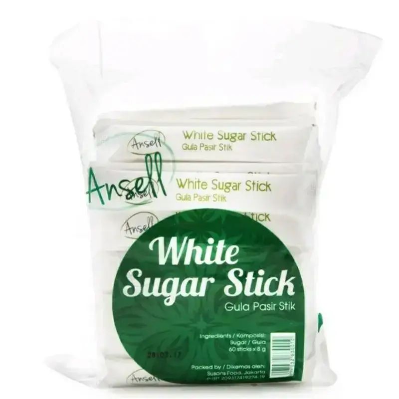 Pekanbaru Ansell White Sugar Stick 60'S