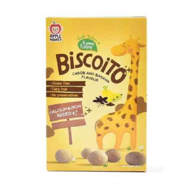 Pekanbaru Apple Monkey Biscoito Carobbnn Flvr 40G